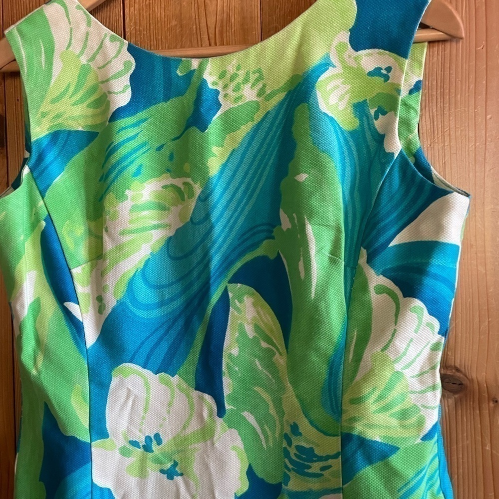 Vintage 60s 70’s retro Hawaiian 🌺 waterfall maxi dress - Picture 2 of 6